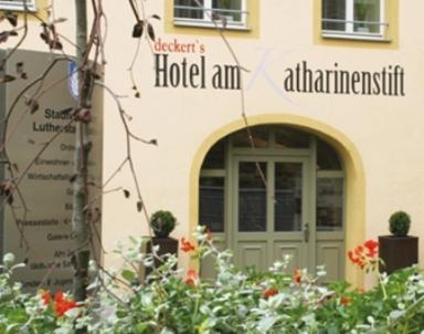 deckerts Hotel am Katharinenstift Lutherstadt Eisleben Exteriör bild